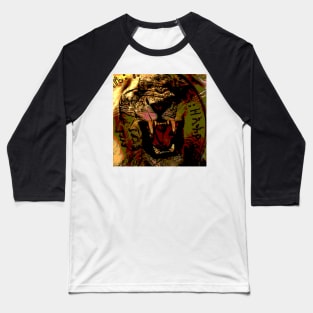 Jah Rasta Lion Power Baseball T-Shirt